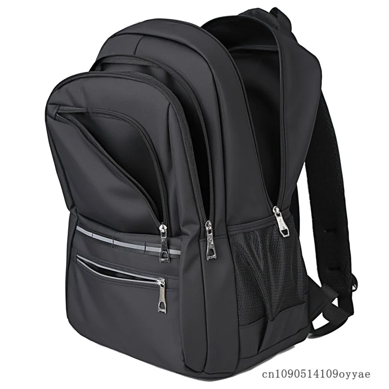 Men Large Capacity Business Laptop Backpack New Lightweight Commuter Travel Bag Nylon Material Breathable Leisure Backpack