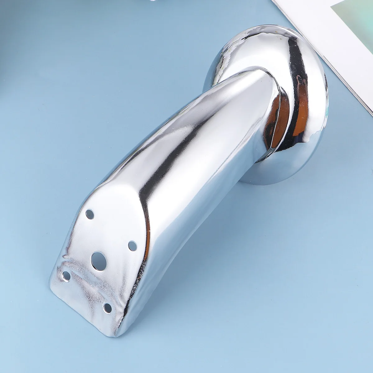 4 個の家具サポートソファ脚滑り止め 5 穴鉄シルバーテーブルキャビネットベッドコーヒーテーブルホームアクセサリー用