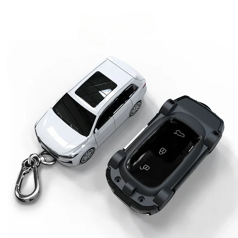 For ideal ONE key cover car model shell key case creative buckle protection cover  key chain accessories modification Decoration