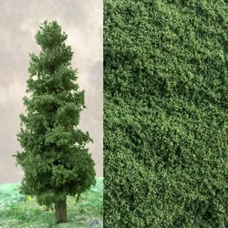 Simulazione albero di plastica polvere paesaggio materiale mini montagna tavolo di sabbia militare modello albero produzione treno layout ferroviario