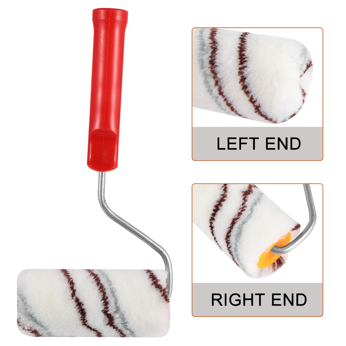 

11pcs 4 Inch Mini Paint Roller Set 22.5Cm Handle Assorted Colors For Wall Painting Doors Windows Baseboards Diy Projects Paint