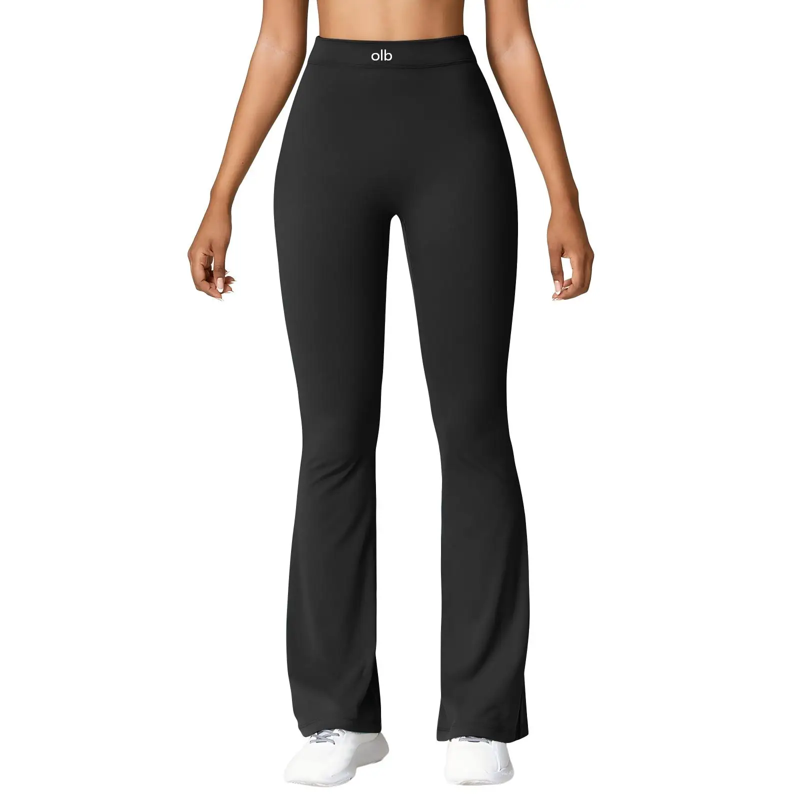 Fashionable seamless micro trumpet yoga pants, sports and fitness pants for women, high waisted and hip lifting leggings