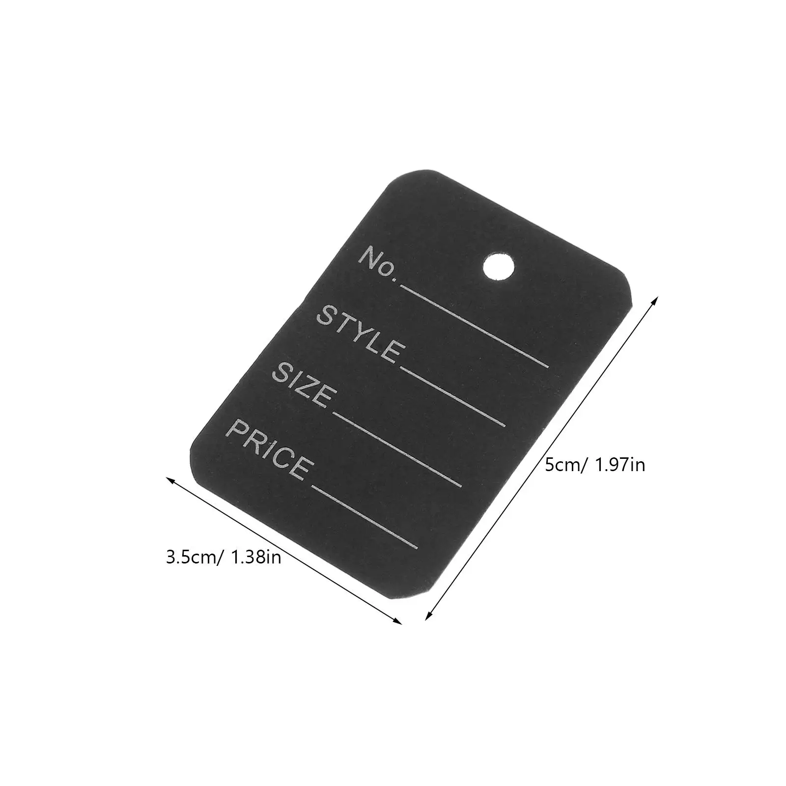 

1000 шт. ценники, этикетки, розничная продажа, подвесная одежда, белая записываемая ненапряженная пустая бумага, ювелирные изделия, размер одежды, бирки для цен