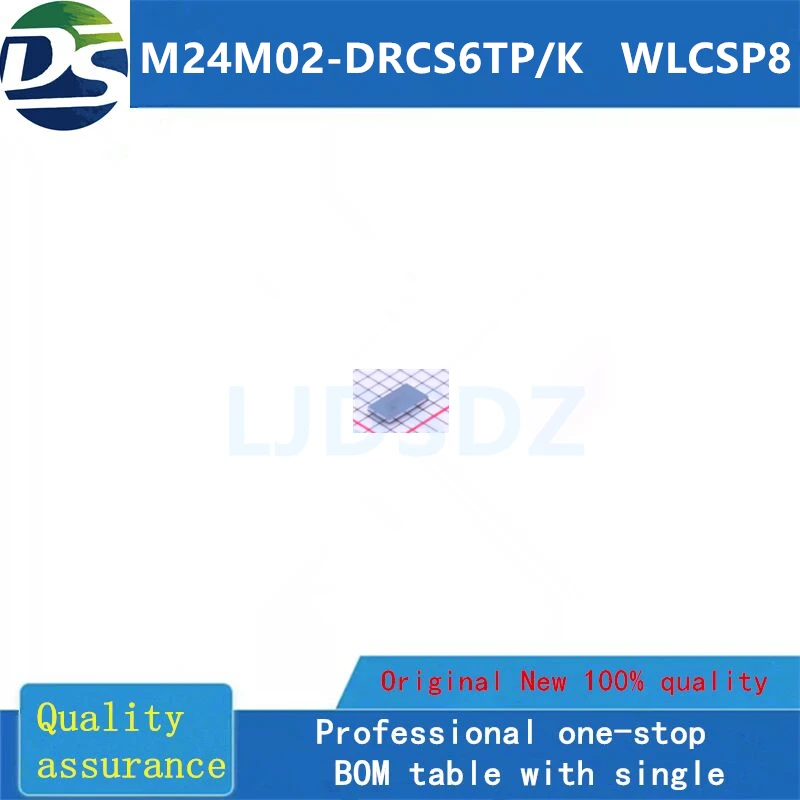 1 PCS/LOTE M24M02-DRCS6TP/K  WLCSP8      IN STOCK