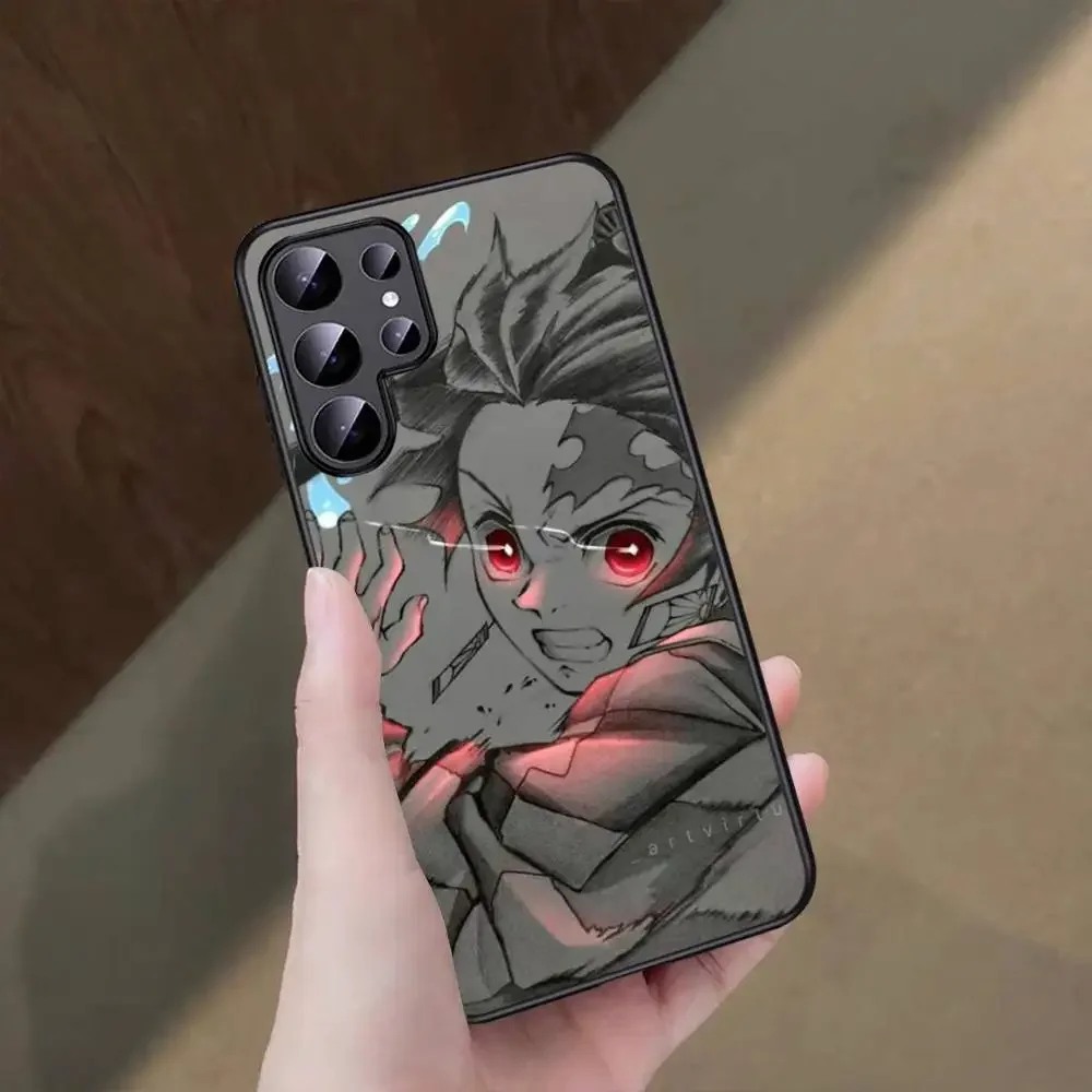 Kimetsu No Yaiba Demon Slayer Anime para Samsung Galaxy S25 S23 S24 FE S22 S20 S21 S10 S9 Plus lite Ultra FE S30 Note 20 10