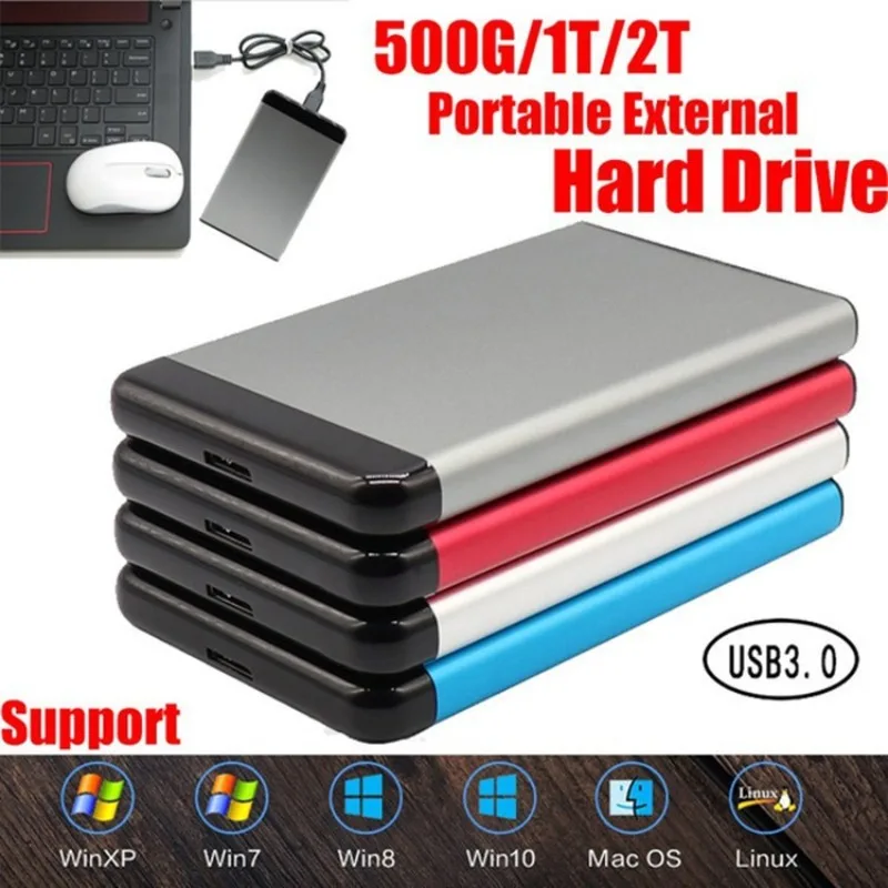

Cross-border foreign trade 2TB mobile hard disk USB3.0 interface portable computer