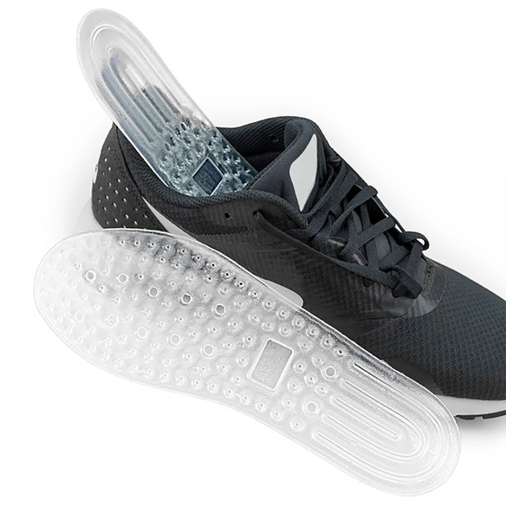 

Travel Shoe Insole Inflatable Insoles High Elasticity TPU Material Absorbing Shoes Pads Breathable Foot