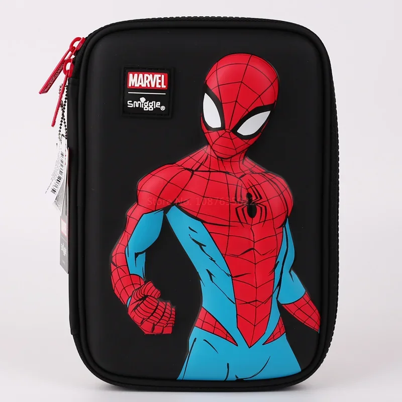 Genuine Australian Smiggle Backpack, Marvel Children Stationery, Lápis Estudante, Bonito Grande Saco De Refeição, Presente De Copo De Água