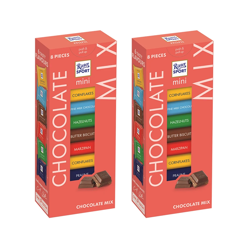 Alemania Rightsport Chocolate Mini Chocolate Mix Caja de regalo 8P 133g * 2 piezas