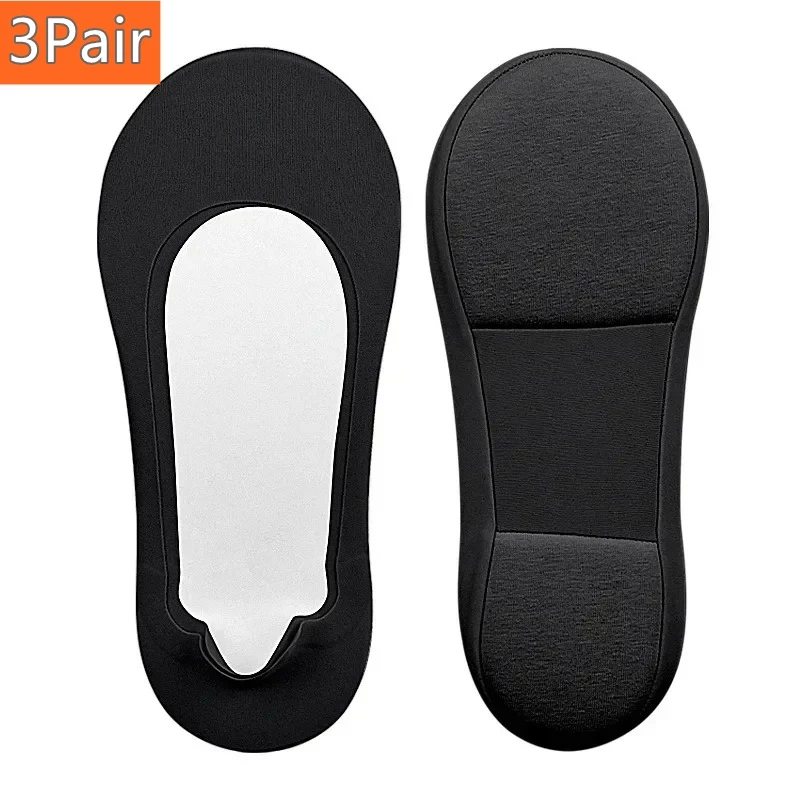 Frauen Bootssocke Plantarfasziitis Schuhe Einlegesohle Socken Einlegesohlen für Füße Stoßdämpfende Schuhsohle Unsichtbare rutschfeste Schuhpolster