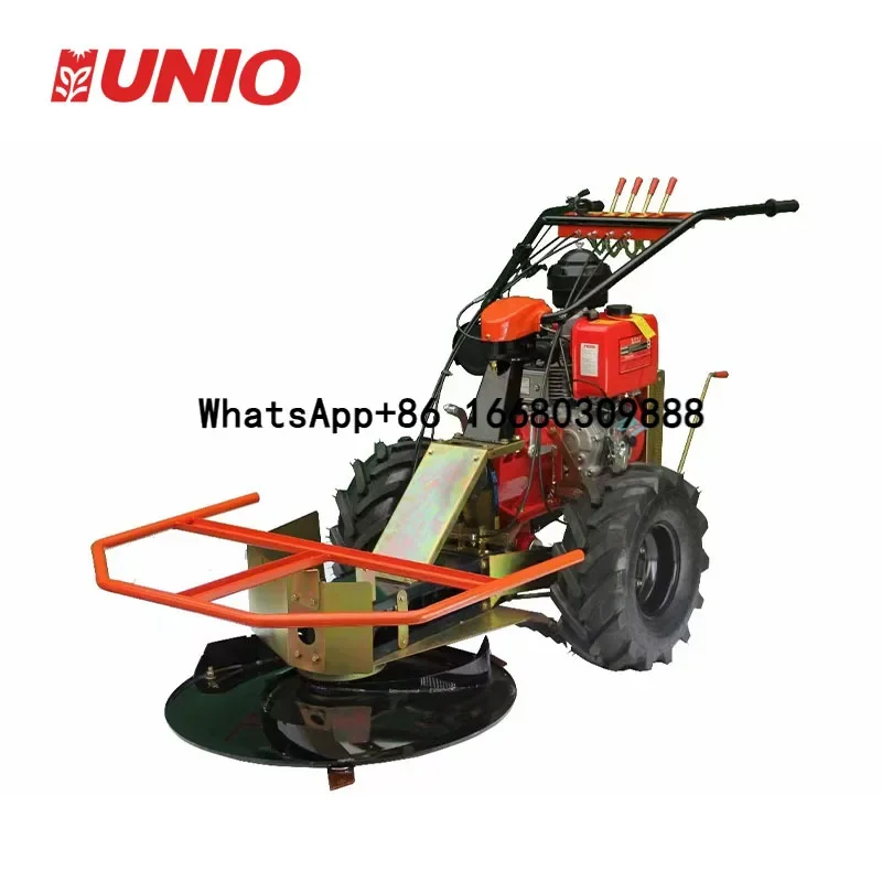 

.High Quality DIY Industrial Grade Cordless Self-Propelled Alfalfa Disc Mower Hand-Pushed Lawn Mower