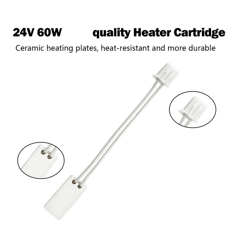 0.2MM Ceramic Hotend Kit for Centauri Carbon Hotend with Brass-Hardened Steel Nozzle Heating Element Extruder