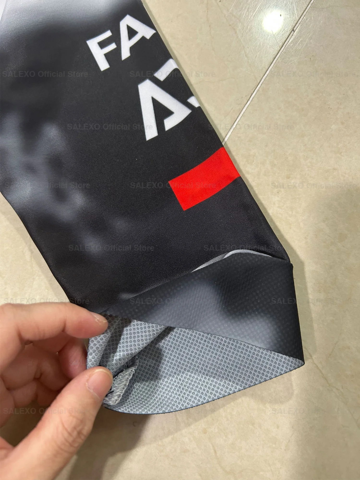 بدلة الترياتلون 2025 فريق الإمارات العربية المتحدة الرجال جديد ارتداءها قصيرة الأكمام الدراجات جيرسي سريعة الجافة بذلة الدراجات دعوى دراجة دراجة الملابس #2