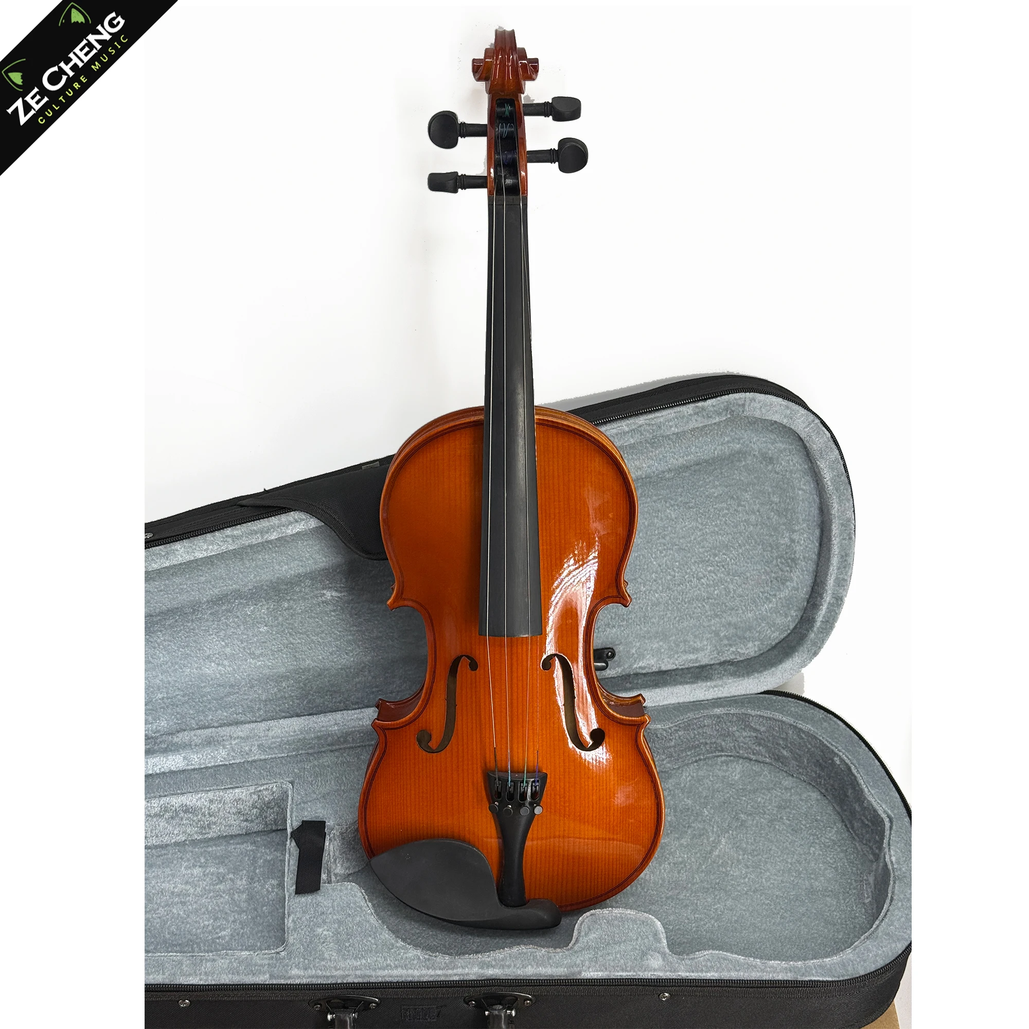 

Spruce Maple Violin 4/4 Violin Beginner Musical Instrument with Box Bow String Student Violin Full Size