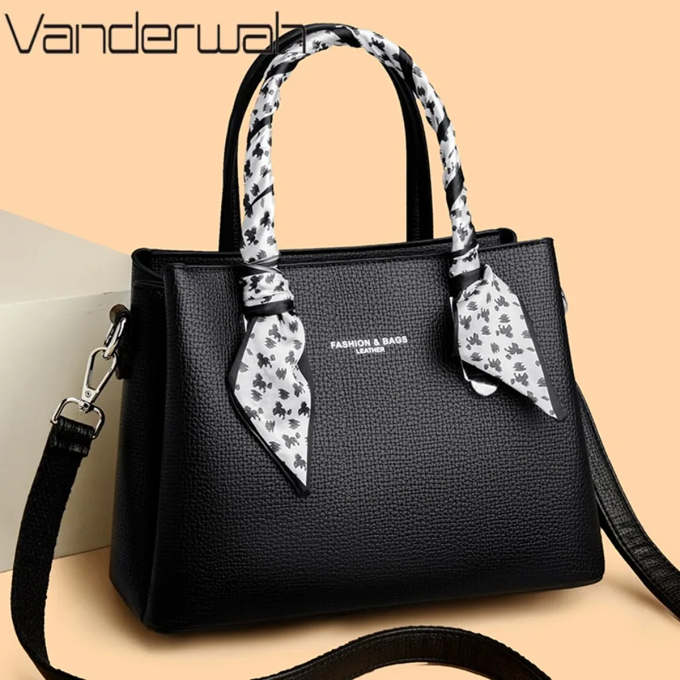 

Genuine Brand Top Quality Soft Leather Casual Tote Bags for Women Handbag Small Female Shoulder Crossbody Sac Winter Style Bag