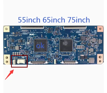 

55/65/75inch Original logic board 55T36-C04 CTRL BD