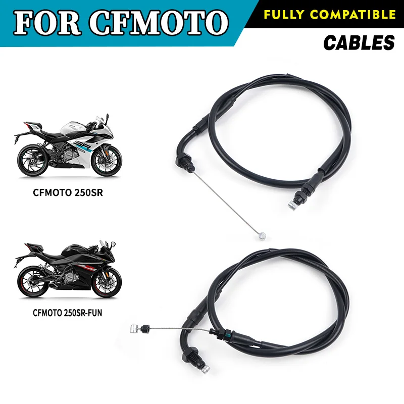 

For CFMOTO 250SR 250SR-FUN Cables Throttle Cable CF250 CF250-6 Adjustable Throttle Cable Motorcycle Original Parts