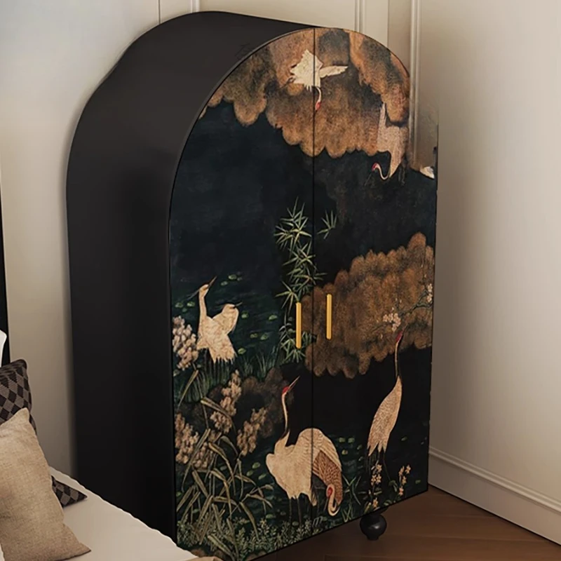 

Бытовой шкаф из цельного дерева, шкаф для входа в гостиную, шкаф для хранения вещей в спальне, шкаф для хранения вещей