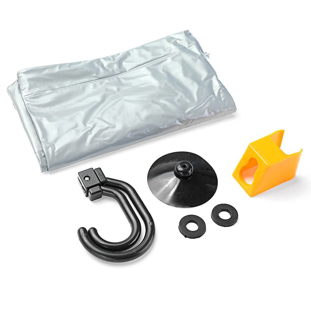 Portable Car Shower Washing Tool 12V - Pumps Water from Bucket Into Steady, Gentle Shower Stream for Camping Traveling Beach