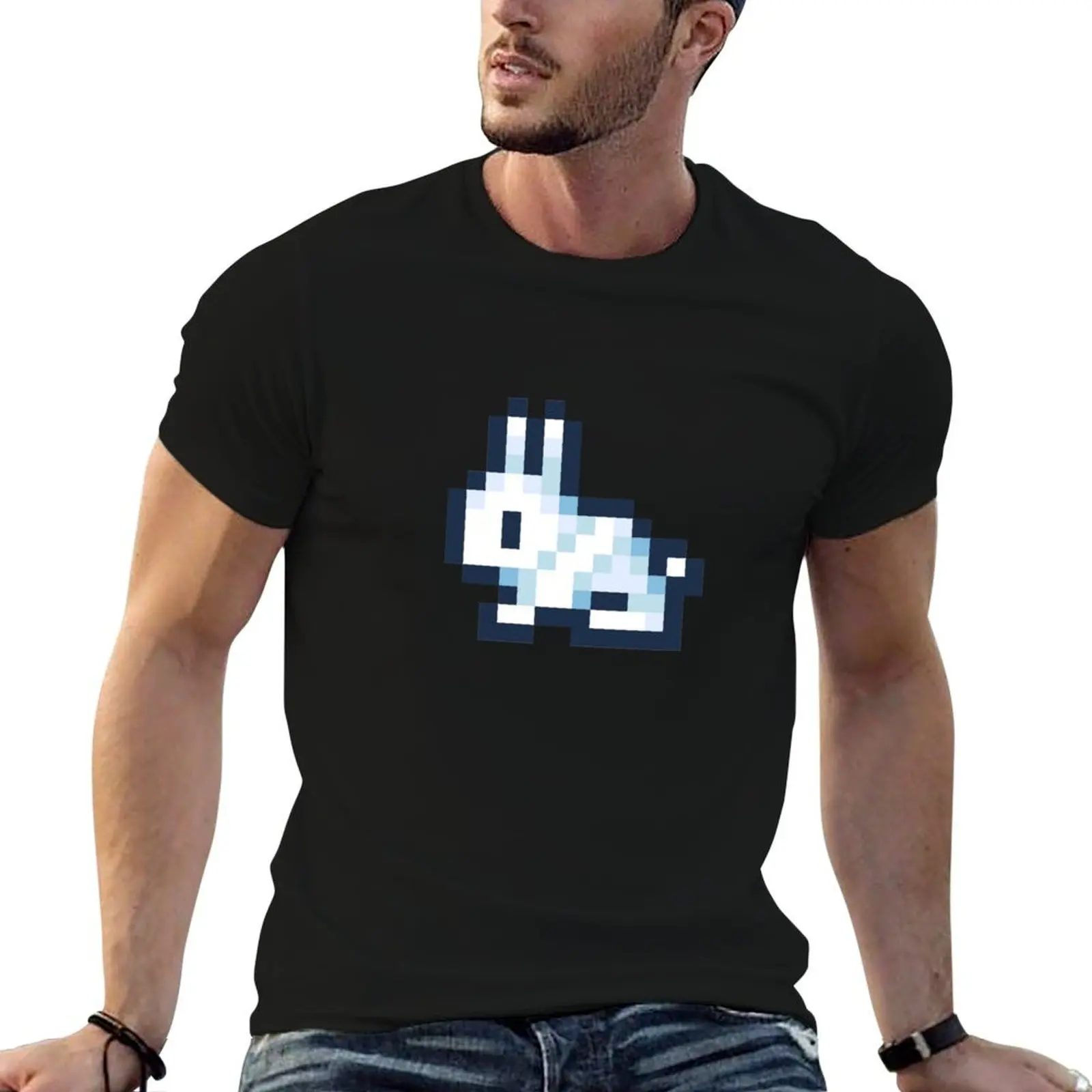 

Terraria Rabbit T-Shirt t shirts for man graphic tees cotton t shirt man T-Shirt