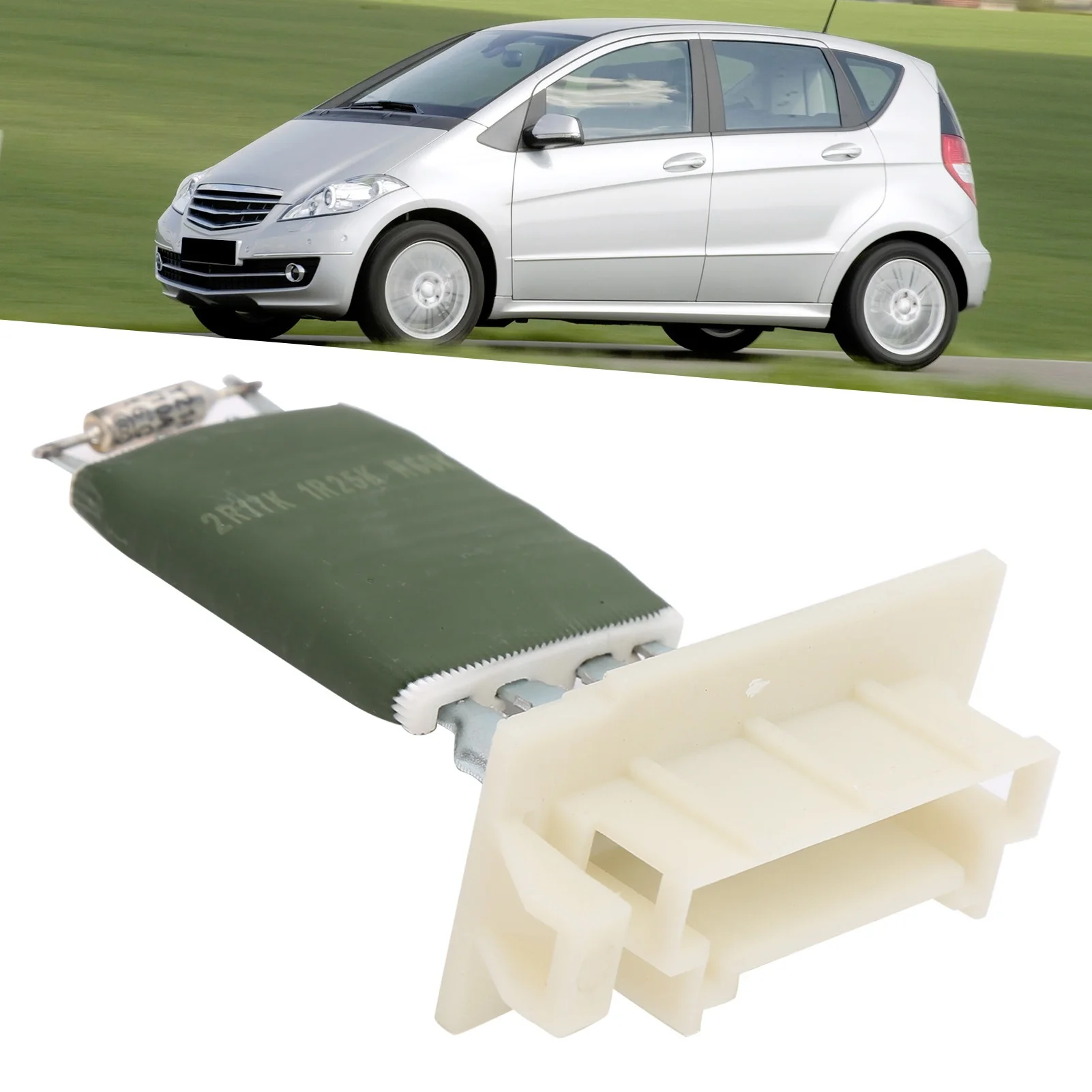Heater Blower Resistor Replacement Heater Blower Motor Resistor A1698200397 Fit for  A‑Class W169/B‑Class W245