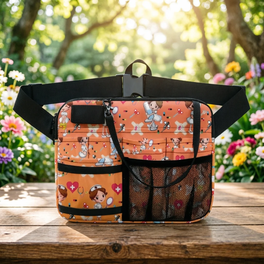 

Nurse Gift Idea: Medical Print Waist Pouch – Lightweight & Durable for Hospital Shifts