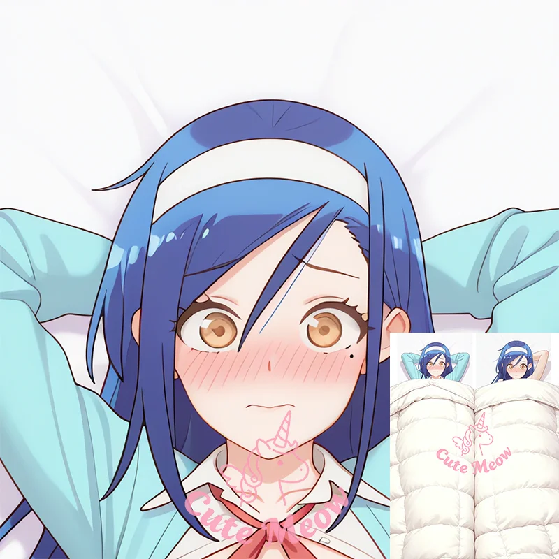 Fumino Furuhashi Dakimakura anime DIY girl Double-sided Print Life-size body pillows cover Adult pillowcase