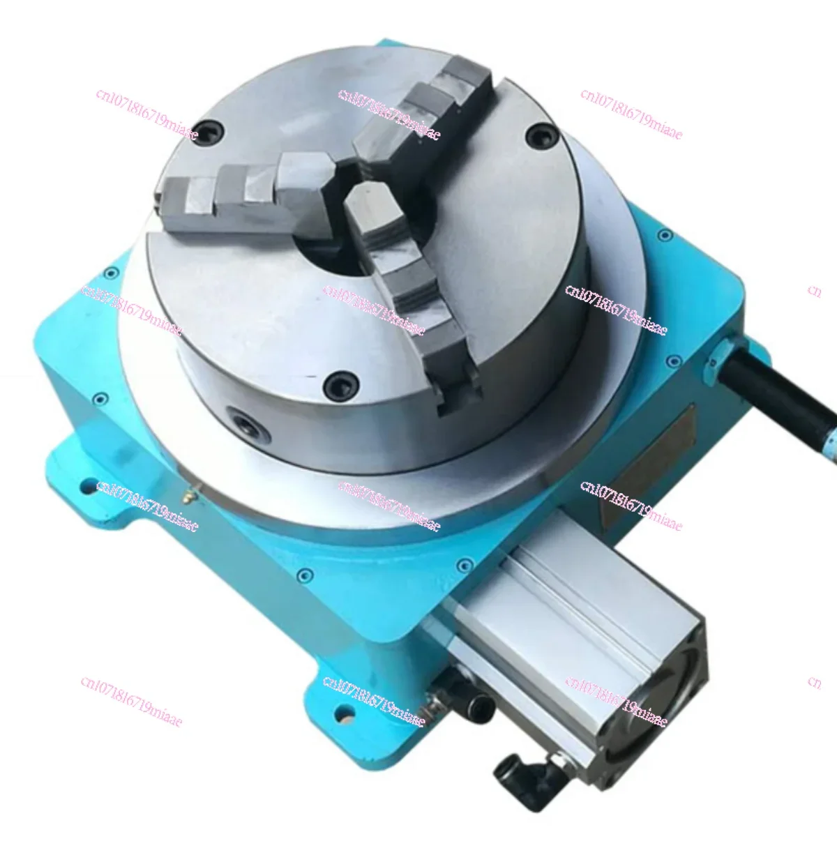 Pneumatic indexing disc automatic rotary table