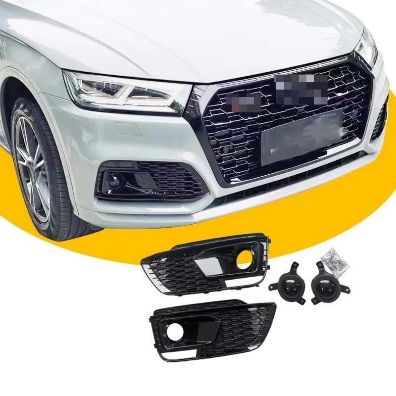 

АВТОМОБИЛЬНЫЕ АКСЕССУАРЫ, крышка противотуманной фары для AUDI Q5 2018 2019 2020, изменение качества ABS RSQ5
