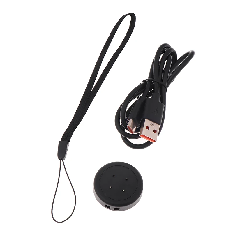 Smart Watch Charger Dock with Lanyard - USB Magnetic Charging Base Replacement for Quick Charging & Travel Use