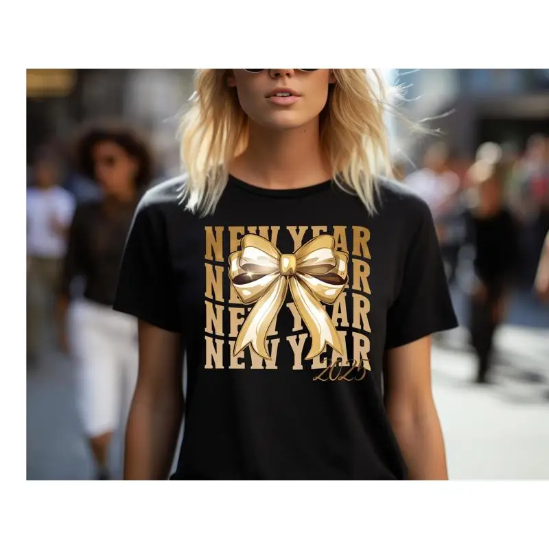 

Celebrate New Years T Shirt 2025 Receive The Year With Style