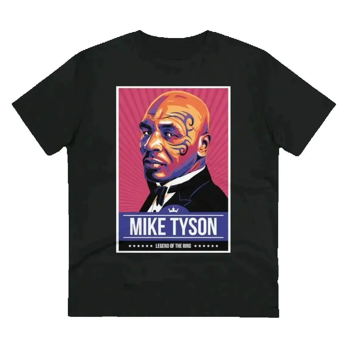 

Boxing Legend Mike Tyson T Shirt. Short Sleeve 100% Cotton Casual T-shirts Loose Top Size S-3XL