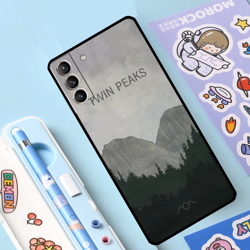 Welcome To Twin Peaks Case For Samsung Galaxy S23 S22 Ultra S21 Plus S8 S9 S10 Note 10 20 Ultra S20 FE S21 FE Cover