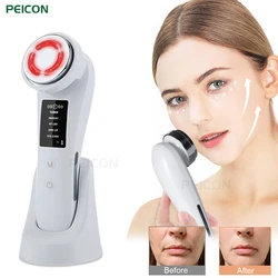 Face Lifting Massager Facial Microcurrents LED Light therapy Anti-aging Skin Tighten Electric Facial Massager