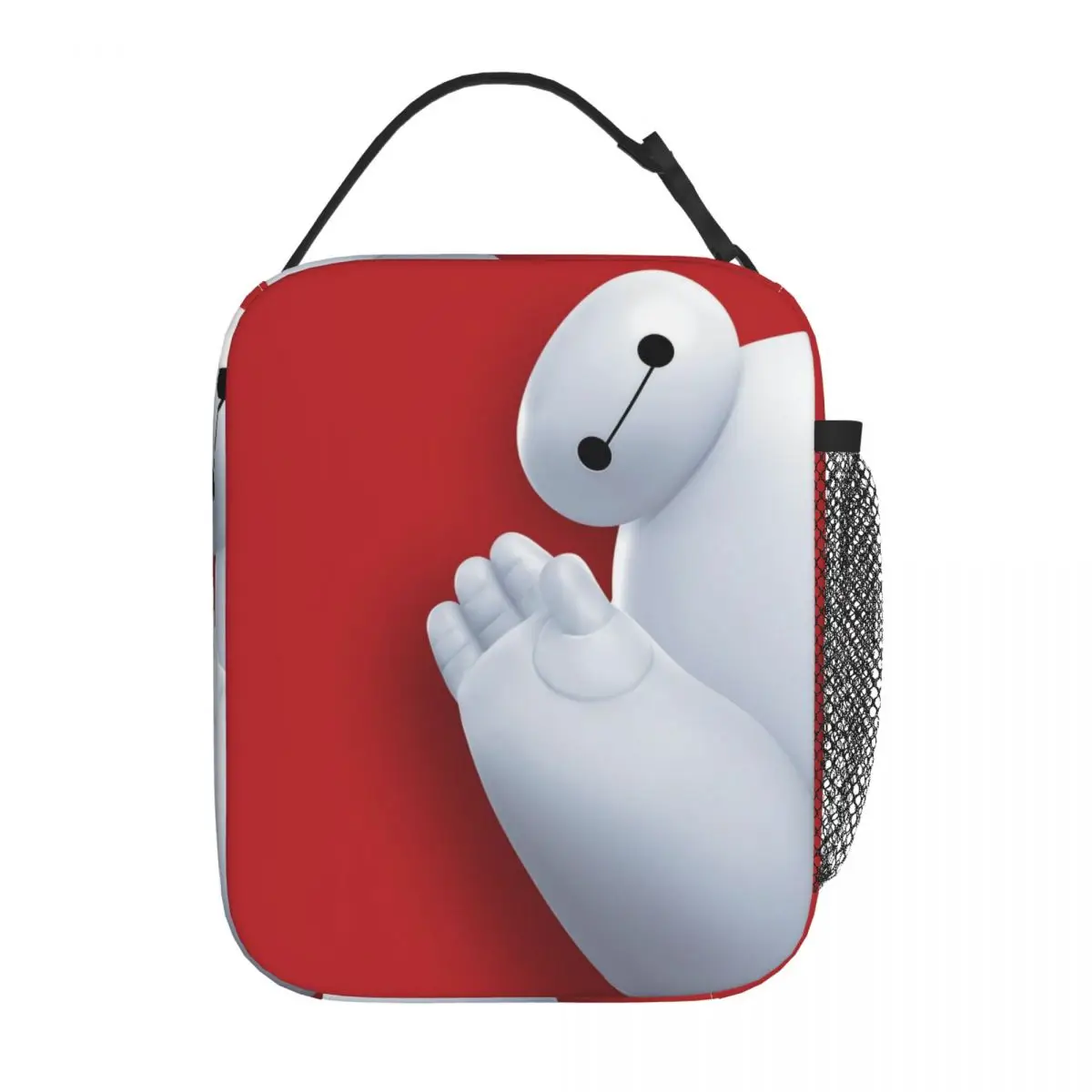 Torba Termiczna na Lunch Big Hero 6 dla Kobiet, Izolowana, do Pracy, Chłodziarka, Pojemnik na Żywność, Wodoszczelna Torba na Lunch