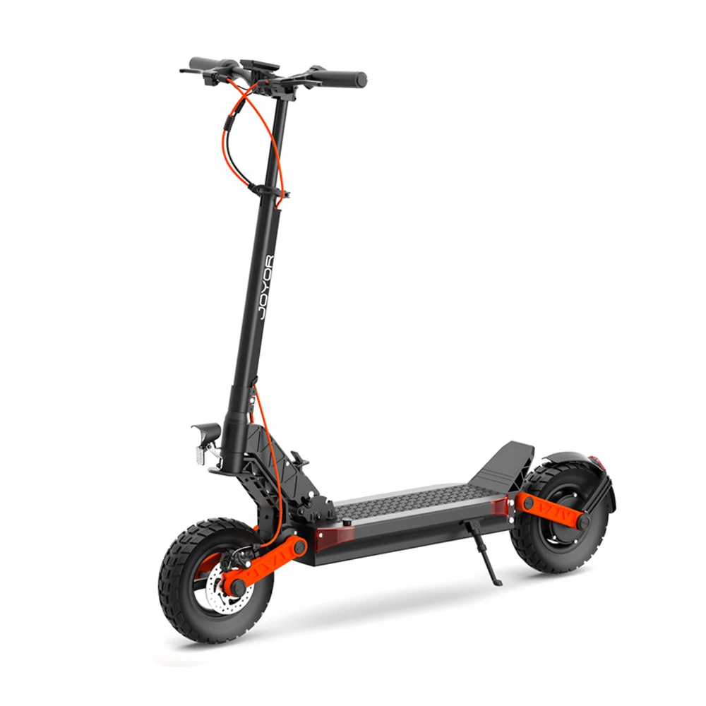 JOYOR S5 Elektroroller mit ABE-Zertifizierung, 500W Motor, 48V 13Ah Batterie, 20 km/h Höchstgeschwindigkeit, 40–55 km Reichweite, Doppelscheibenbremsen, 10-Zoll-Reifen
