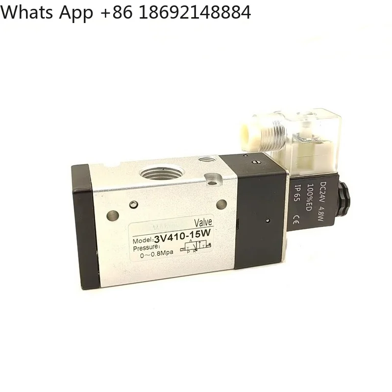 for 3V210-08W External Pilot Operated Vacuum Negative Pressure Solenoid Valve for 3V110-06 3V310-10 3V410-15