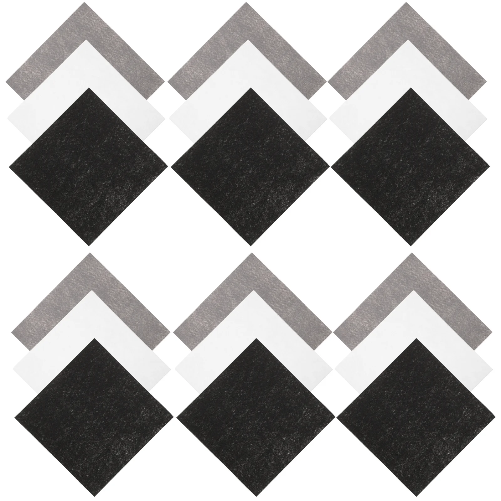 

18Pcs DIY Fabric Sheets Felt Craft Material for Creative Handicrafts Sewing Decoration Kindergarten Education Activity