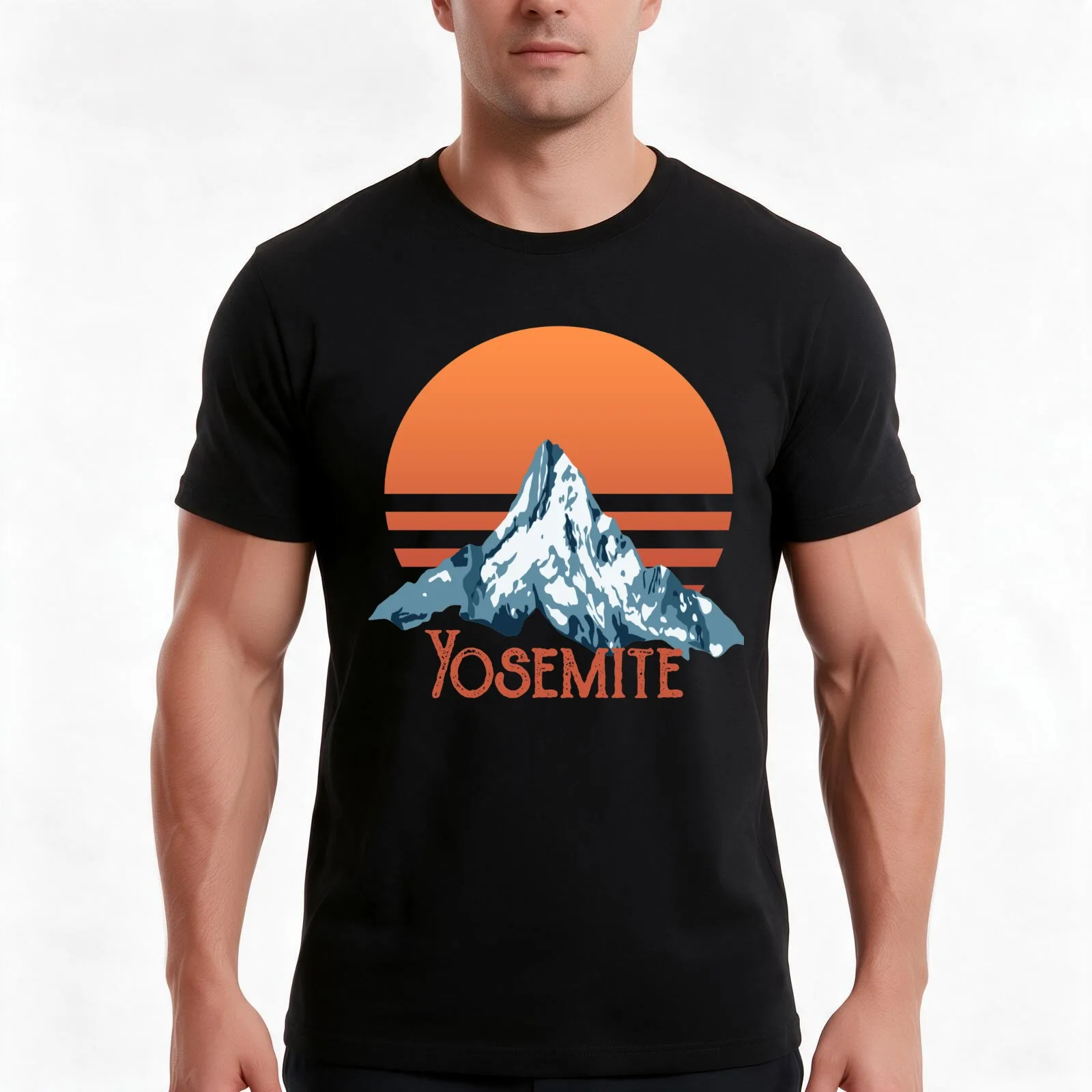 Yosemite National Park Mountains Yosemite Established 1890 Men T Shirt funny t shirts dark humor