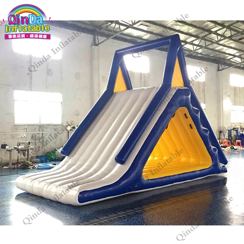 

Commercial Outdoor Lake Inflatable Floating Water Park Slide For Sale