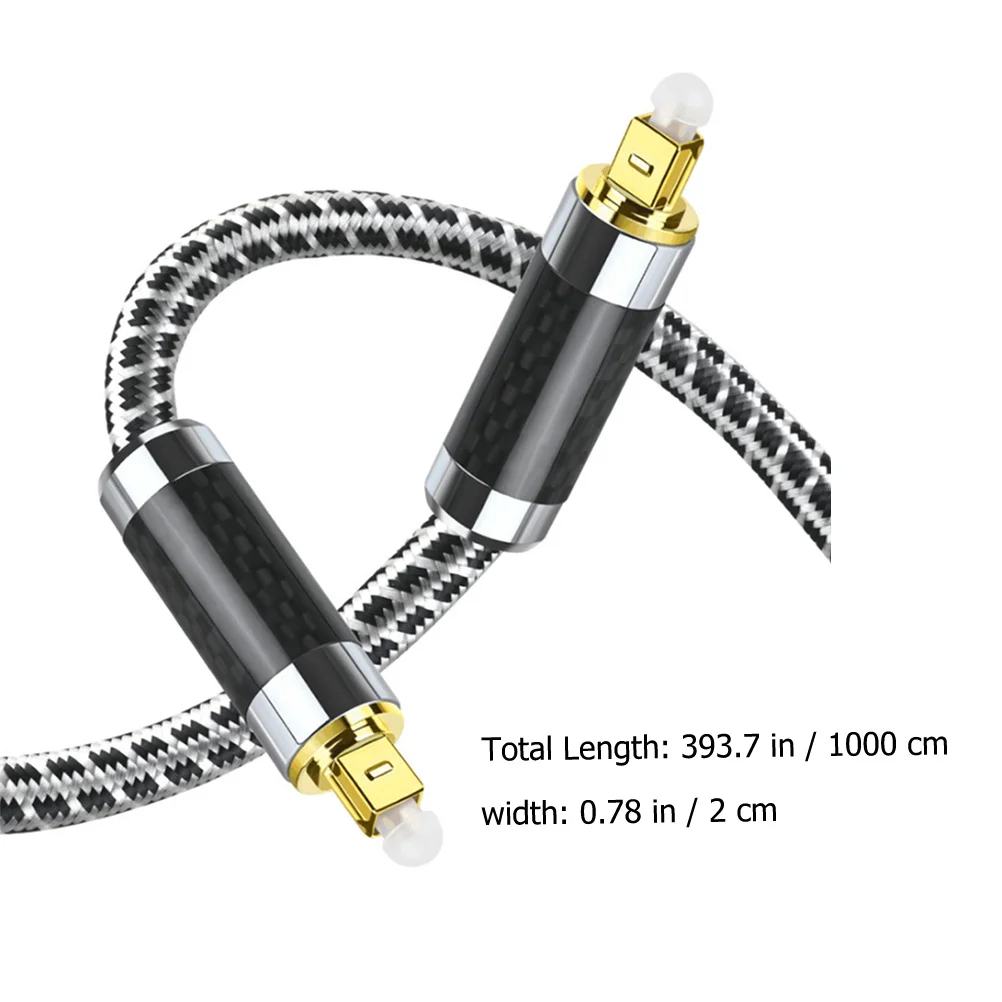 5 Meter Optical Audio Cable Fiber Male to Male Digital Audio Cord Wire for Sound Bar Game Console Optical Cable