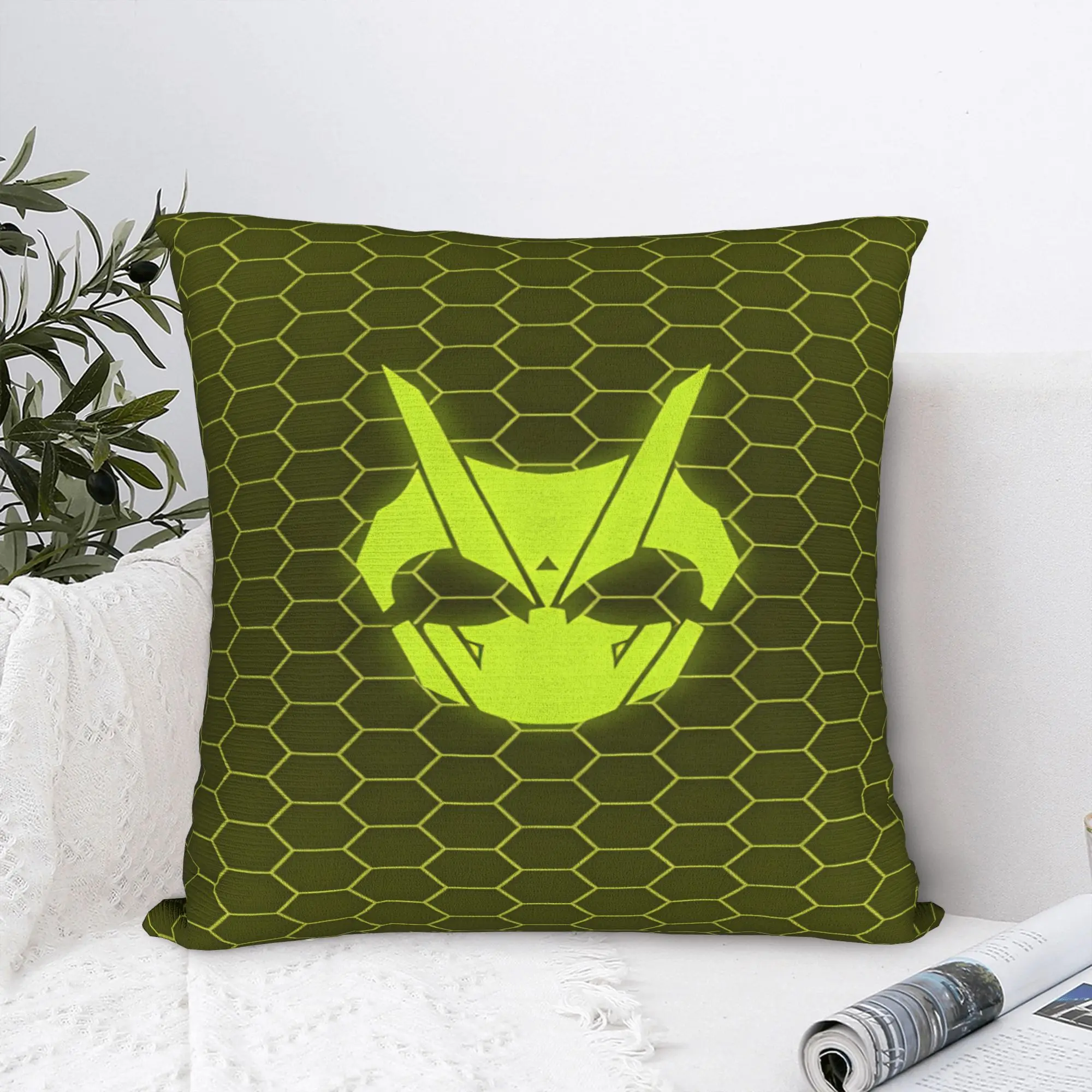 Kamen Riders Pillow Cover  Square Cushion Cover Fashion Pillow Case For Sofa Bedroom Home Decor