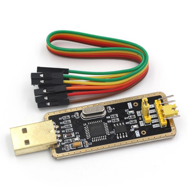 Módulo CH340 en lugar de PL2303, CH340G, CH340E, RS232, USB a TTL, módulo UART, 3,3 V, 5V, USB a Serial para Arduino
