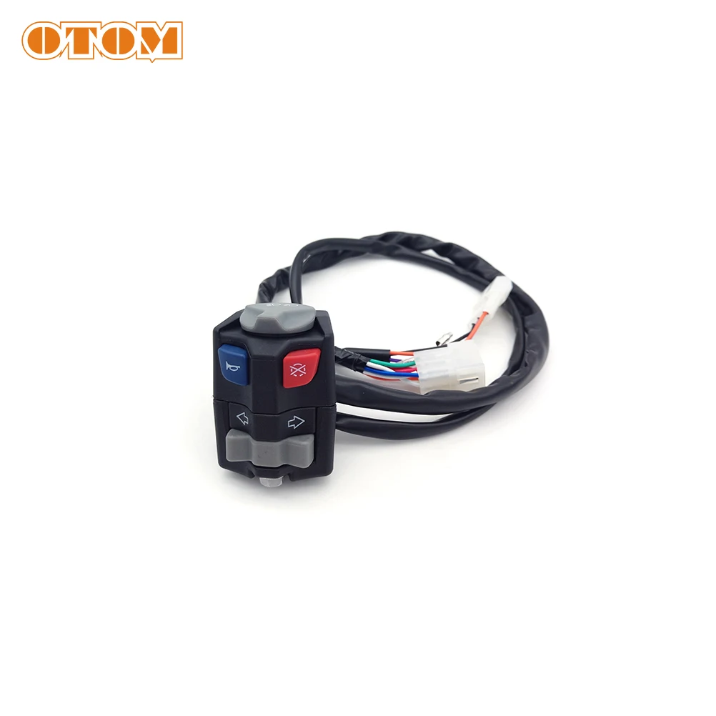 2023 Motorcycle Switch Electric Flameout Start Stop ON/OFF Horn Engine Kill Headlight Far Near Light Button For KTM EXC EXCF XCW