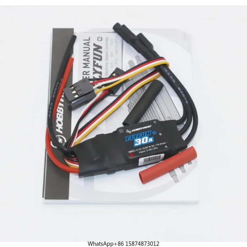 Hobbywing FlyFun 30A MINI V5 2-4S Electric Speed Control ESC for RC Ai rcraft Multicopter Rc Ai rplane Helic opter