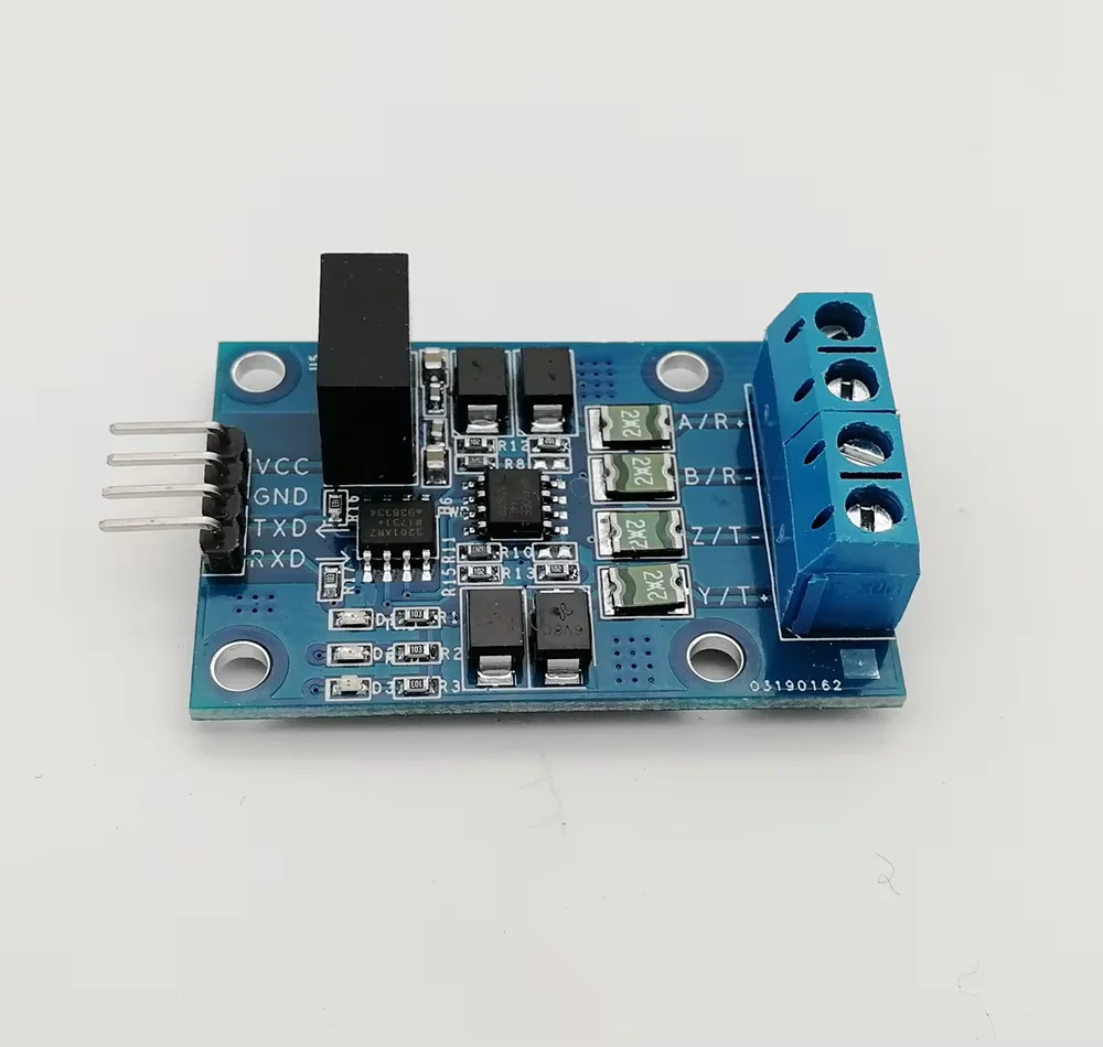 RS422 Mutual Conversion TTL Bidirectional Signal TTL Conversion 422 Module Full Duplex 3.3V/5V Isolated Type