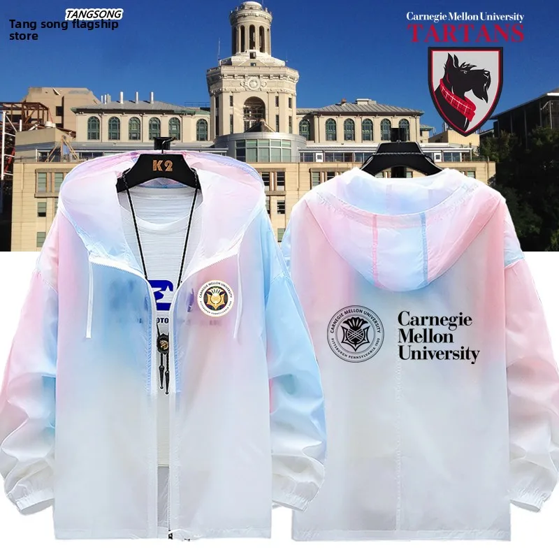 

Ультратонкая солнцезащитная одежда Carnegie Mellon University CMU, дышащая летняя верхняя одежда, легкая куртка