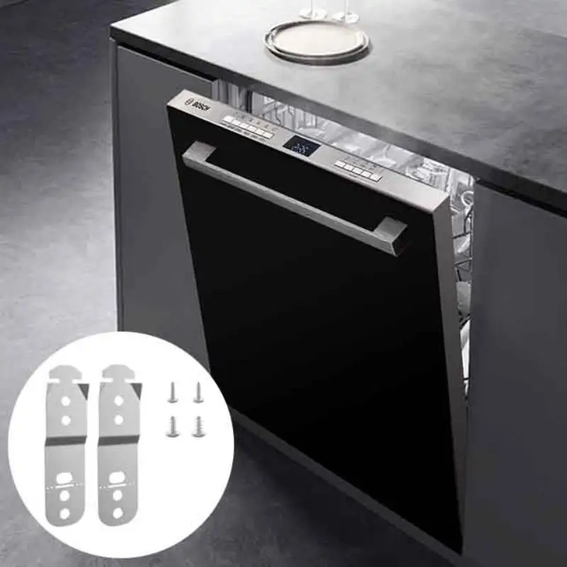 1/2/4/6Pcs Dishwasher Mounting Bracket AP4538351/ 00605007/006 Rustproof Commercial Grade Easy To Install Accsessories