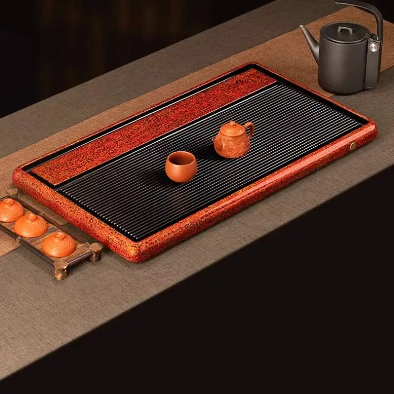 Serving Wood Plates for Food Tea Tray Vintage Luxury Valet Nordic Tea Tray Ceremony Rectangle Bandeja Madera Home Decorationgs
