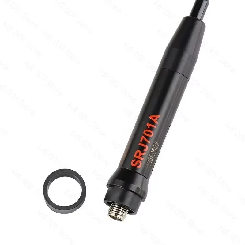 for SRJ701A UV Dual Band Radio Flexible Whip Antenna 19cm Soft Handheld Replacement High Gain Signal Booster Portable Two Way